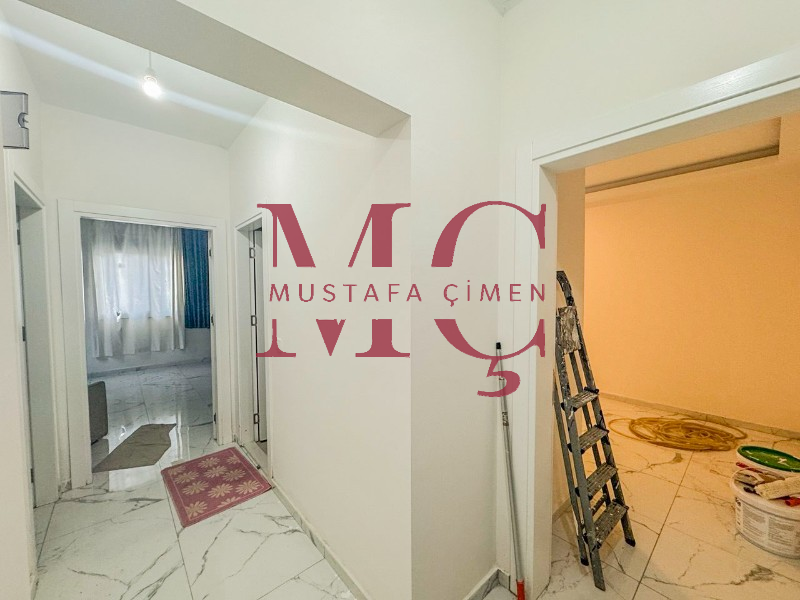 FOR SALE IN ALANYA &Ccedil;IPLAKLI: 2+1 APARTMENT WITH AMERICAN KITCHEN (OFFICE TITLE DEED?