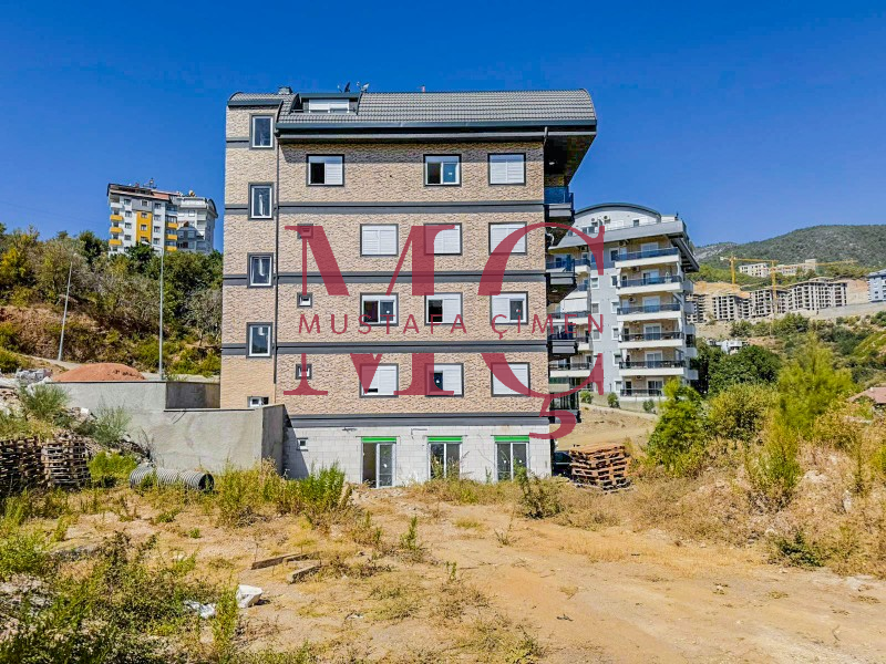 ALANYA &Ccedil;IPLAKLI  SATILIK SIFIR 3+1 AMERİKAN MUTFAK DAİRE