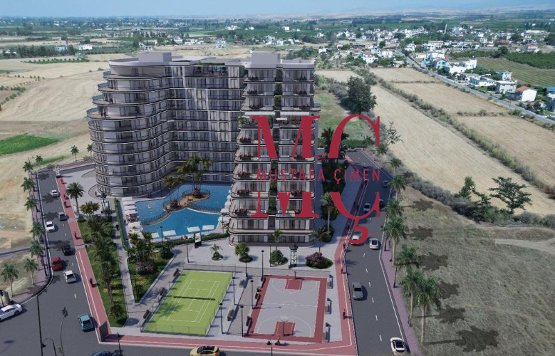 Prime Investment Opportunity in Northern Cyprus: 10,134 m&sup2; Land in Gaziveren with Approved Project for 339 Units